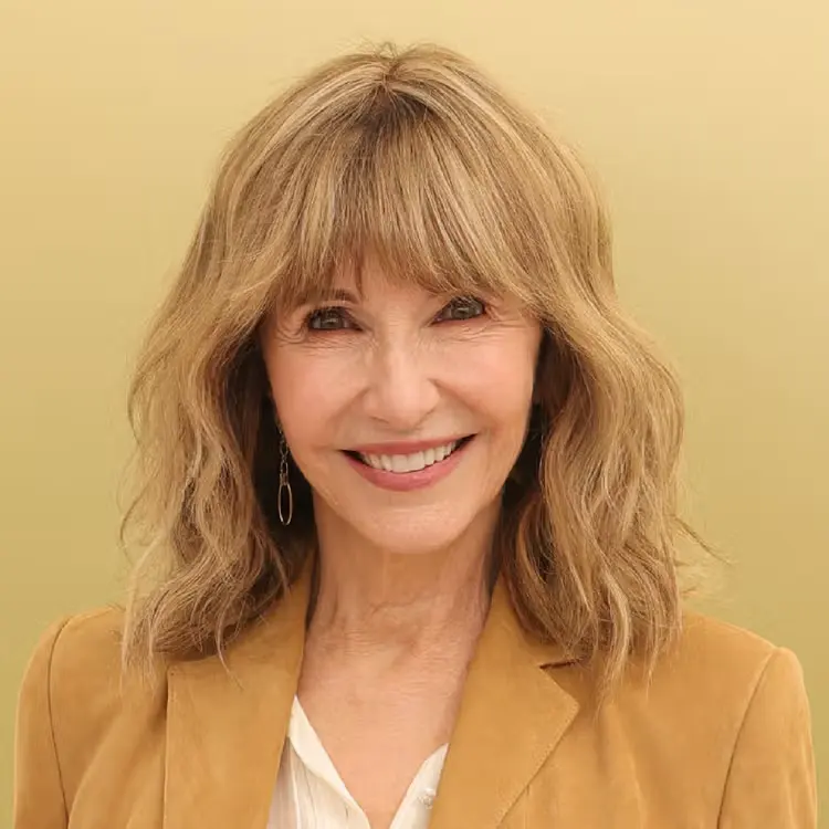 Mary Steenburgen attends Apple TV Press Day at Barker Hangar on February 03, 2026 in Santa Monica, California