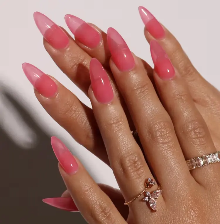 watermelon jelly nails