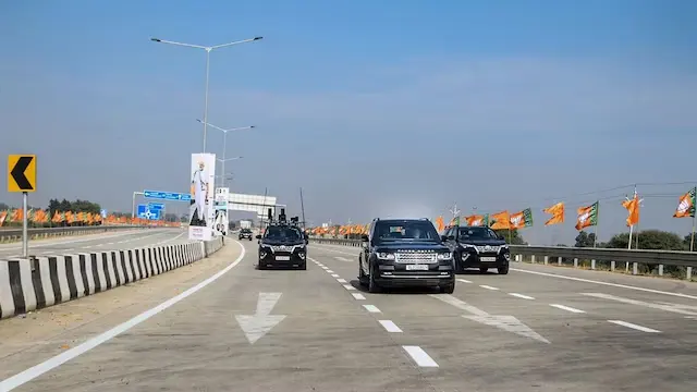 Samruddhi expressway./Image PTI