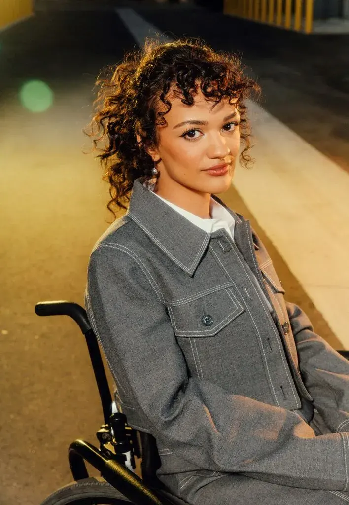 UNIVERSAL CITY, CA, NOVEMBER 8, 2024 – Marissa Bode, the wheelchair-bound actor who plays Nessarose in 