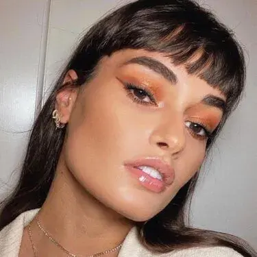 eyelash bangs