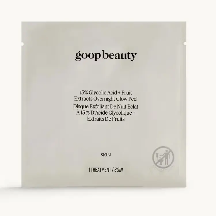 goop Beauty's 15% Glycolic Acid Overnight Glow Peel