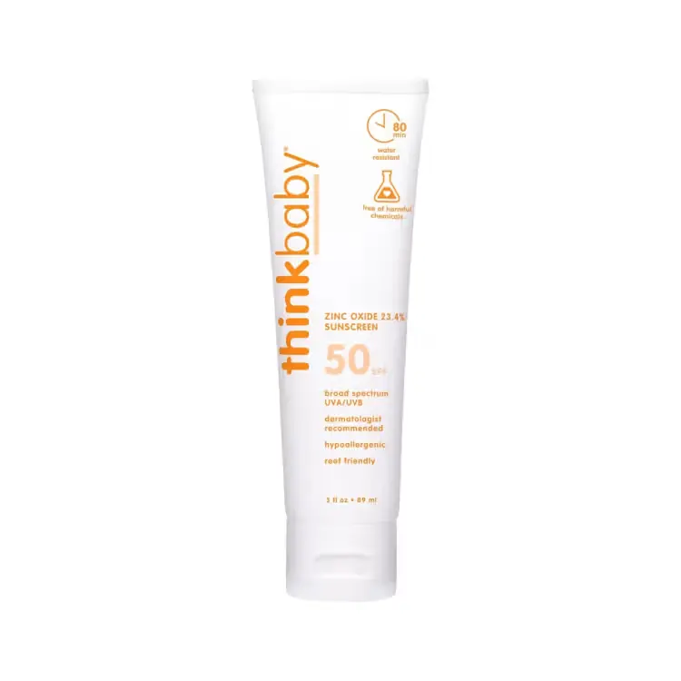 Thinkbaby Clear Zinc Sunscreen Lotion, SPF 30