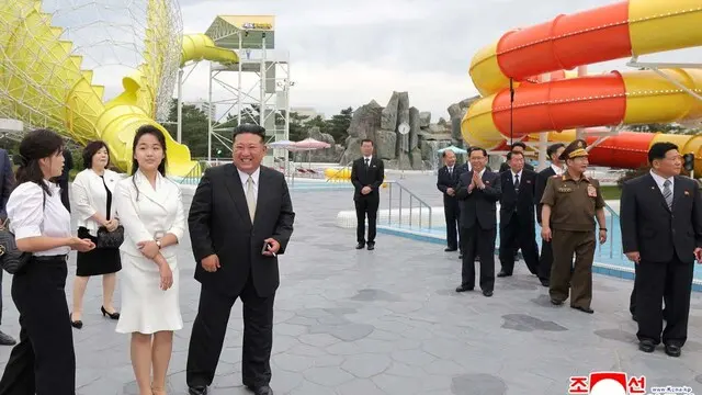 As per the state-operated Korean Central News Agency (KCNA), the resort features swimming by the sea, sports facilities, recreational activities, and a selection of dining options including restaurants and cafeterias. (Image: Reuters)