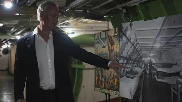 As Murray remarked, 'This truly is the Q Branch of James Bond.' In the post-war era, additional tunnels were integrated into the complex, transforming the site into a secure telephone exchange. From the mid-1950s, it served as a terminal for the first trans-Atlantic undersea telephone cable. Following the Cuban Missile Crisis in 1962, a 'red telephone' hotline linking the Pentagon and Kremlin was established and routed through these tunnels. (Image: AP)