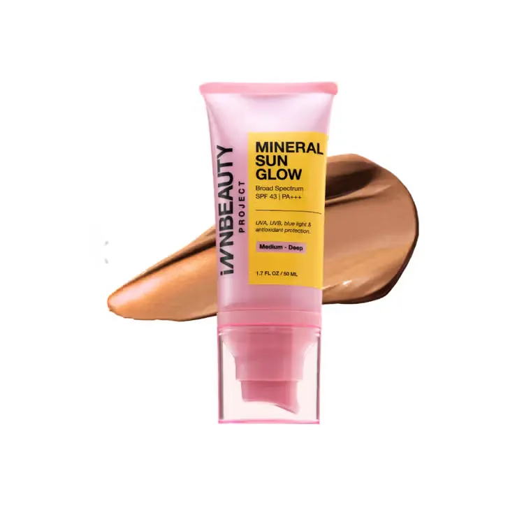 iNNBEAUTY PROJECT Mineral Sun Glow Broad Spectrum Sunscreen SPF 43 PA +++