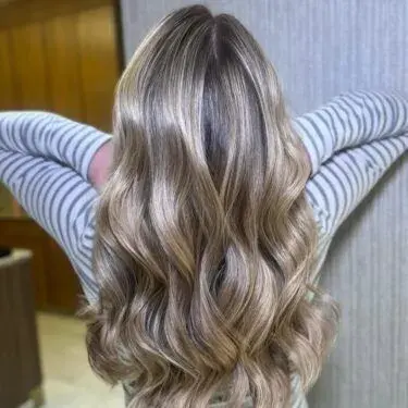 Cool-toned blond hair