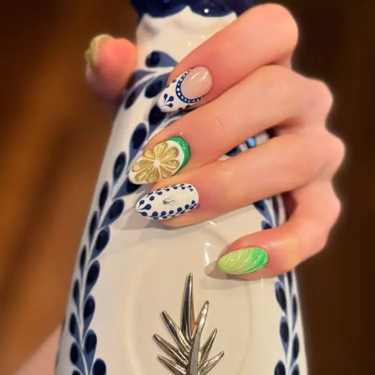 tequila and lime nails