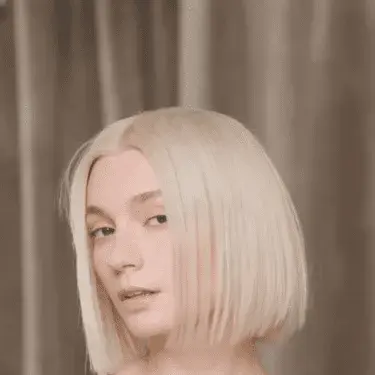 Blond bob hairstyle