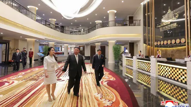 On July 1, North Korea plans to launch a significant coastal tourist destination, with state media describing it as the start of a new era for the nation's tourism sector. The Wonsan-Kalma coastal tourist zone, situated along the east coast, can accommodate up to 20,000 guests. (Image: Reuters)