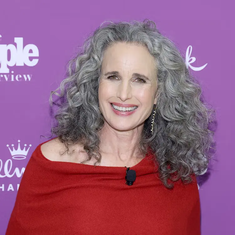 Andie MacDowell attends as PEOPLE and Hallmark Media present a conversation with the stars of Hallmark Channel's "The Way Home" at Dotdash Meredith offices on January 22, 2025 in New York City. 
