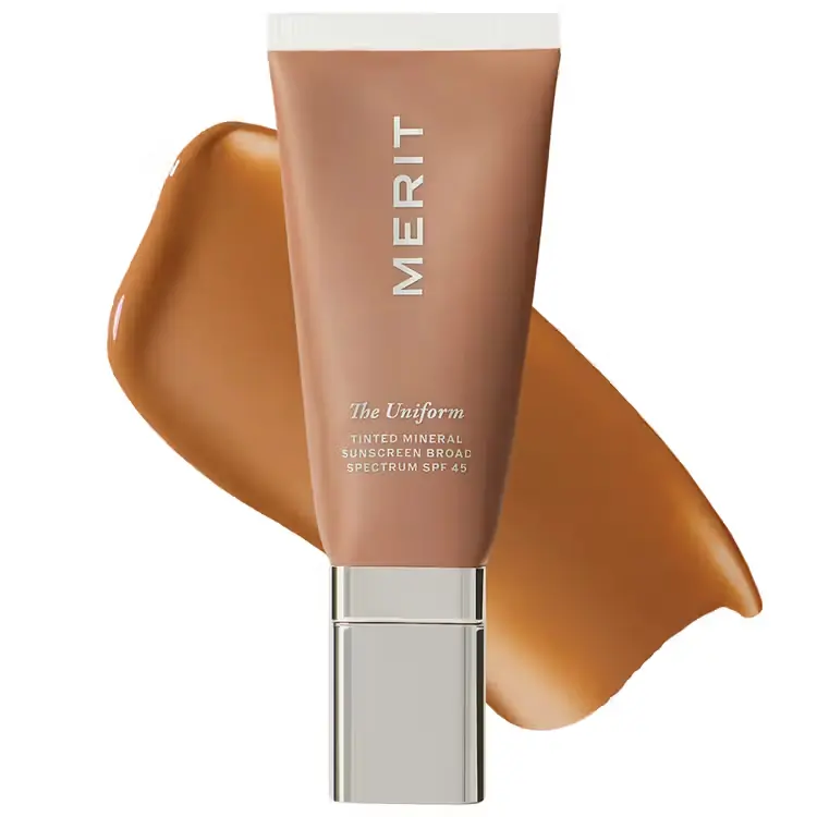 Merit The Uniform Tinted Mineral Sunscreen SPF 45