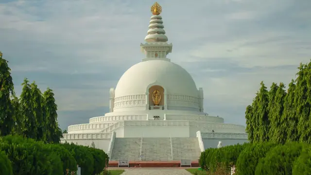 Lumbini, Nepal | Lumbini is home to numerous monasteries and meditation centres and is known as the birthplace of Lord Buddha. The sacred location is marked by the Maya Devi Temple. The complex includes 25 international monasteries, each reflecting unique cultural and architectural styles from several countries, including China, Japan, and South Korea. (Image: Shutterstock)