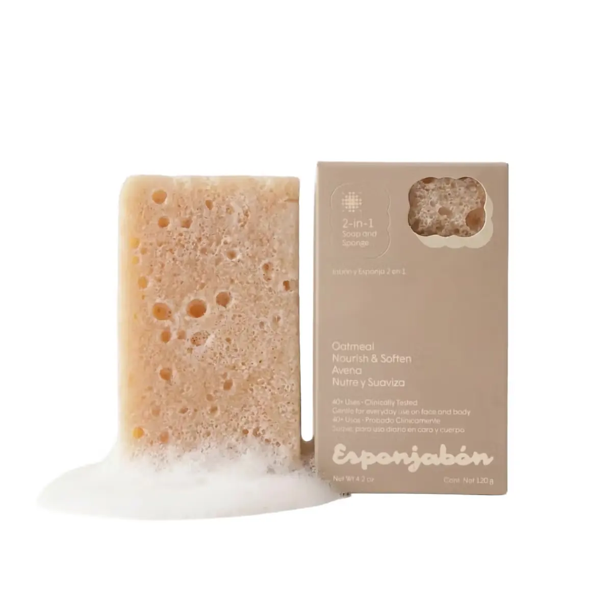 esponjabon oatmeal bar