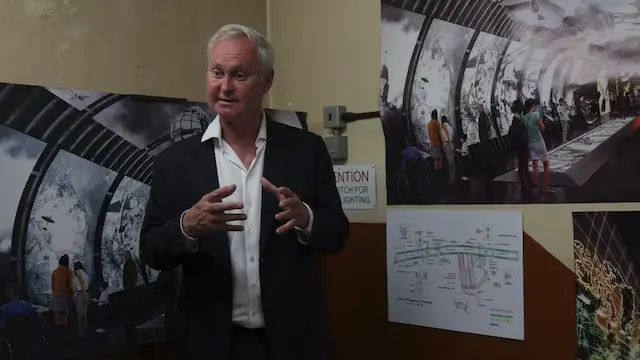 According to Angus Murray, chief executive of The London Tunnels, 'It's an amazing space, an amazing city.' The tunnels, located directly beneath the Central Line in Holborn, were constructed secretly in 1940 during fears of a Nazi invasion. Designed to accommodate 8,000 individuals, they stretch in parallel and measure 16-and-a-half feet wide and 1,300 feet long. (Image: AP)