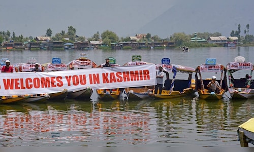 Jammu and Kashmir organizes Shikara race on Dal Lake to boost tourism in the Valley.