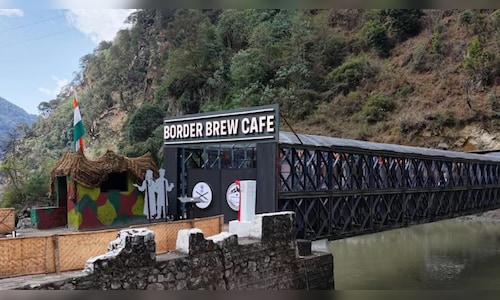 Café on the Border: Indian Army Transforms Unused Bailey Bridge in Arunachal into a Coffee Spot