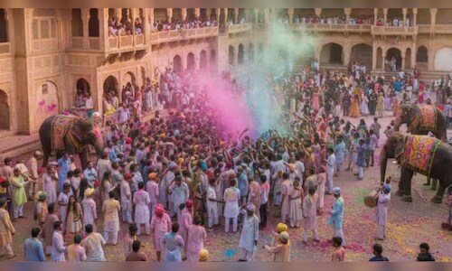 Holi 2026: Jaipur, Udaipur, and Vrindavan Top Searches as Festival Promotes Travel Escapes