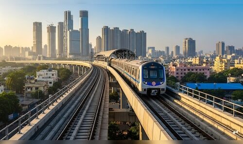 Maharashtra Chief Minister Fadnavis Launches Metro Line 9; Link from Dahisar to Mira Bhayandar Begins Wednesday