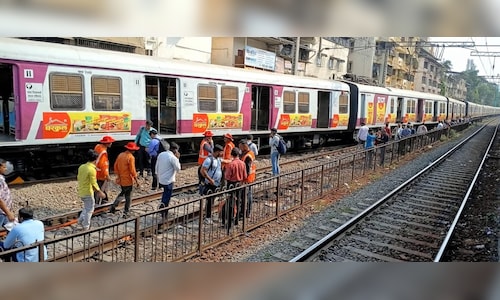 Mumbai local train operations disrupted due to empty coach derailment near Dombivli.