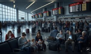 Over 4,000 Flights Delayed and 100+ Canceled Nationwide: Significant Impact on Major Airports and Airlines