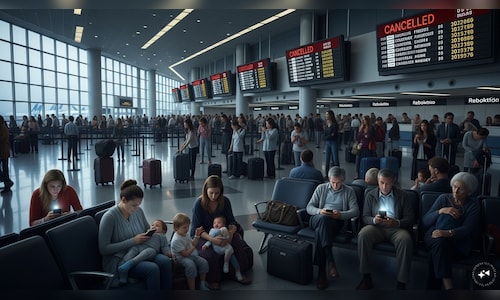 Over 4,000 Flights Delayed and 100+ Canceled Nationwide: Significant Impact on Major Airports and Airlines