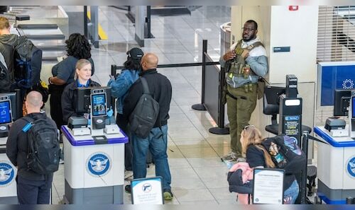 Trump suggests a reduction of 9,400 TSA employees and a $1.5 billion budget cut.