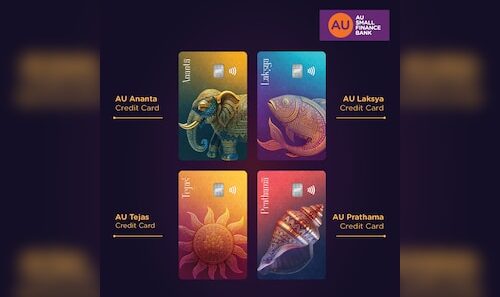 AU Small Finance Bank introduces four new credit cards featuring travel and lifestyle perks.