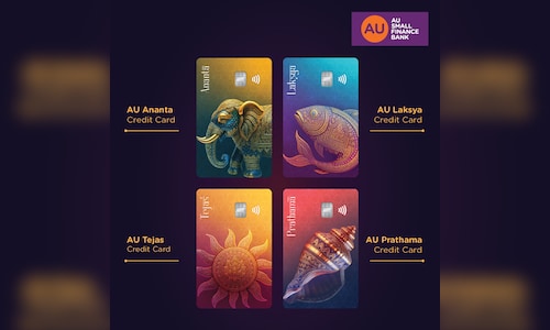 AU Small Finance Bank introduces four new credit cards featuring travel and lifestyle perks.