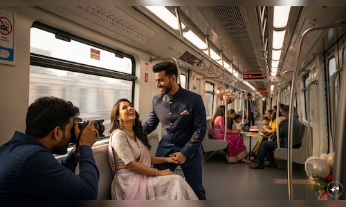 Bhopal and Indore Metro Trains Now Permit Birthday Celebrations and Pre-Wedding Photoshoots