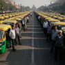 Delhi taxi unions declare a three-day strike starting May 21 to protest fare increase demands.