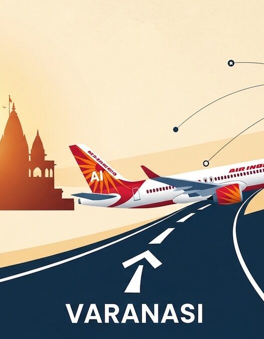 India launches inaugural 'Easy Connect' international flight from Varanasi.