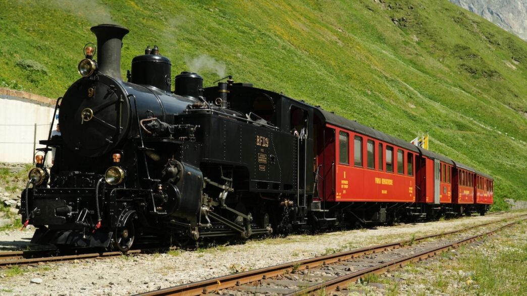 A Century-Old Steam Train Revived in the Swiss Alps