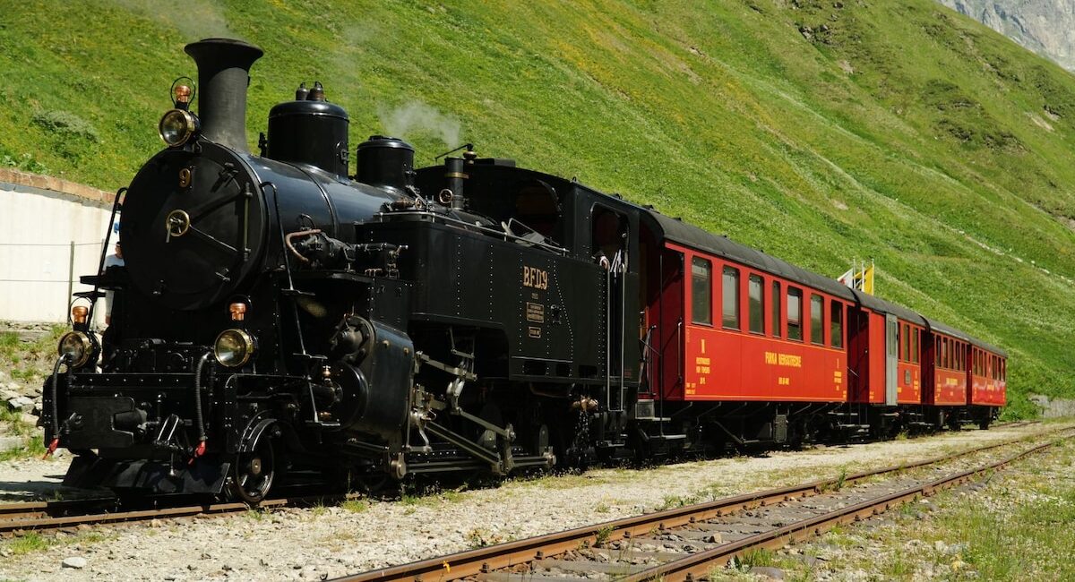 A Century-Old Steam Train Revived in the Swiss Alps