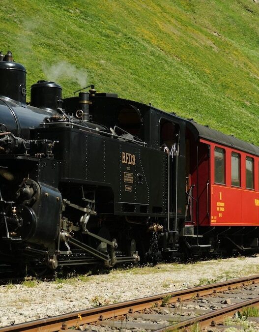 A Century-Old Steam Train Revived in the Swiss Alps