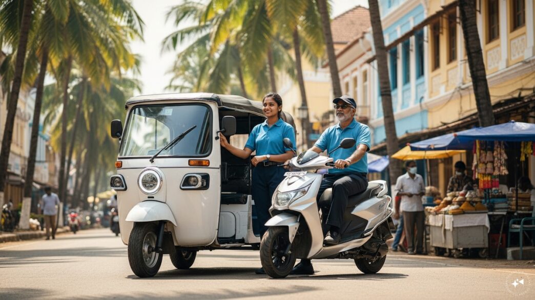 Goa to Offer Up to 50% Subsidy on Electric Vehicles for Bike Taxi and Autorickshaw Drivers