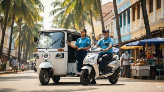 Goa to Offer Up to 50% Subsidy on Electric Vehicles for Bike Taxi and Autorickshaw Drivers