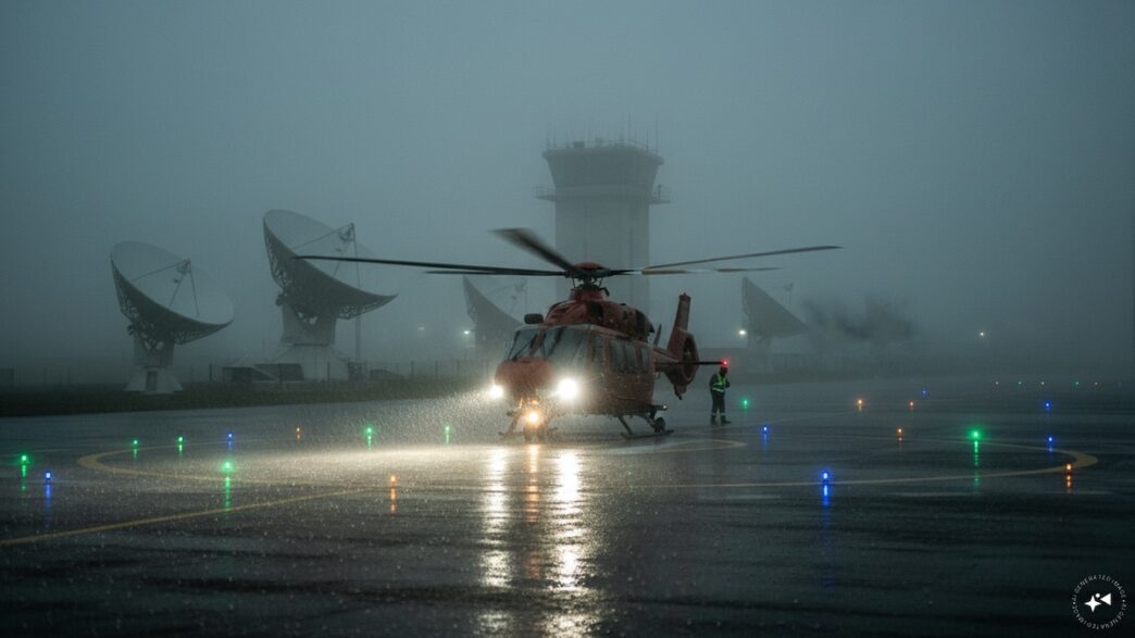 India unveils its inaugural satellite-assisted heliport in Undavalli: The role of technology in enhancing operations during low visibility
