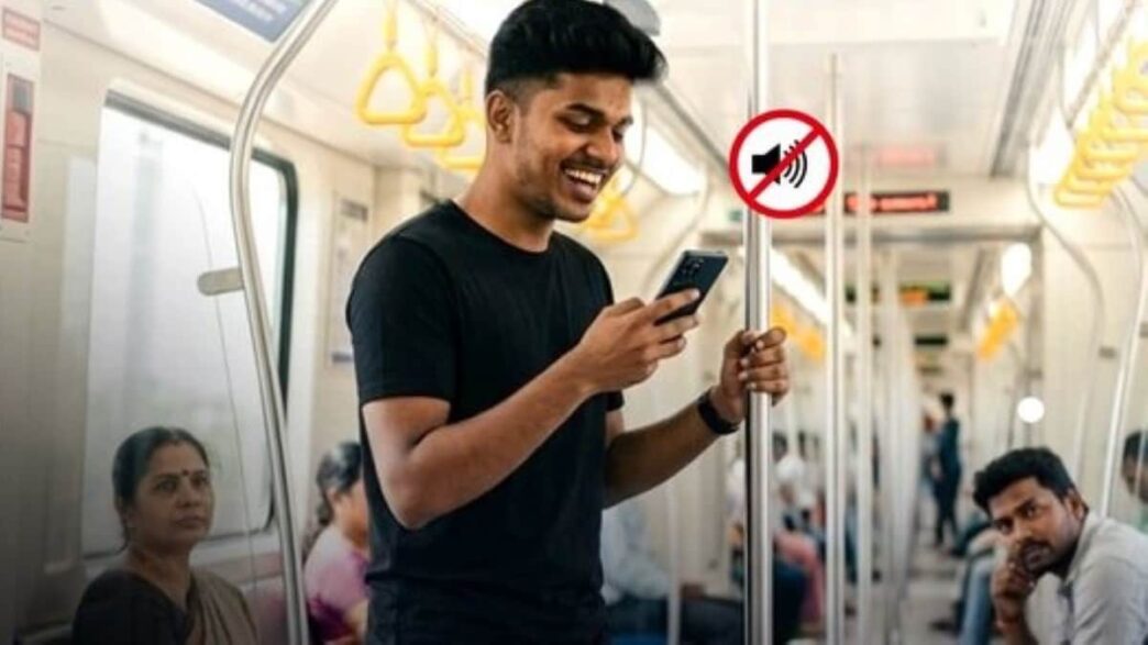 Playing loud music and watching videos without headphones on the Chennai metro will now incur a Rs 2,500 fine.