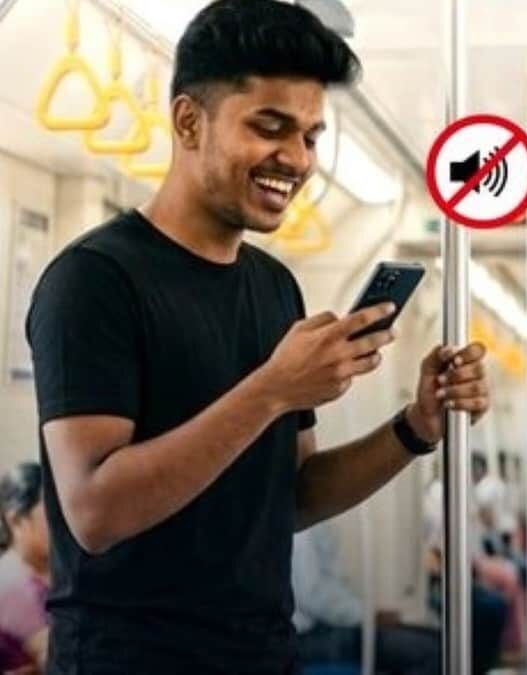 Playing loud music and watching videos without headphones on the Chennai metro will now incur a Rs 2,500 fine.