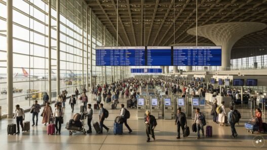 India's annual airport passenger capacity exceeds 580 million, according to the Government.
