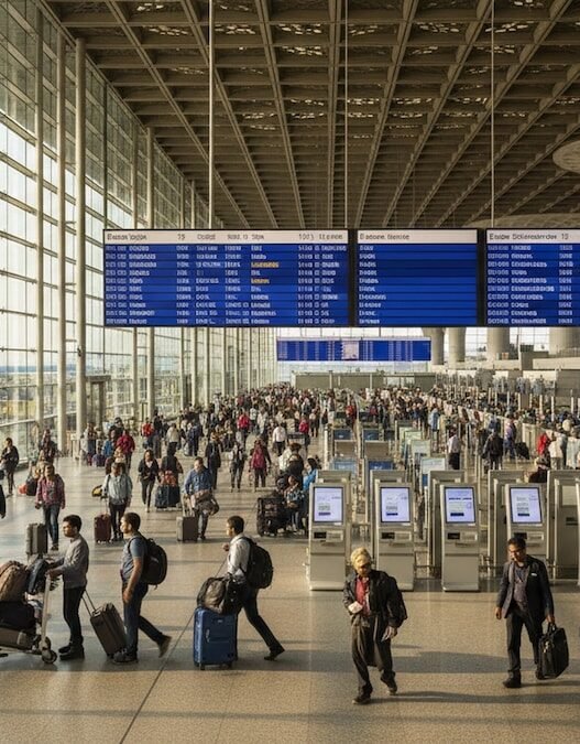 India's annual airport passenger capacity exceeds 580 million, according to the Government.