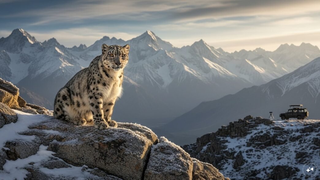 Ladakh to introduce India's inaugural high-altitude wildlife safari for observing snow leopards.