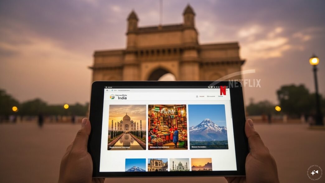 Netflix and the Ministry of Tourism Unveil New Section on the Incredible India Website
